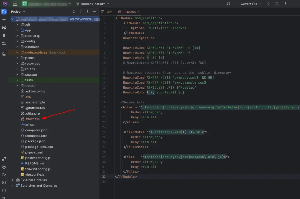 How To deploy Laravel project on shared hosting